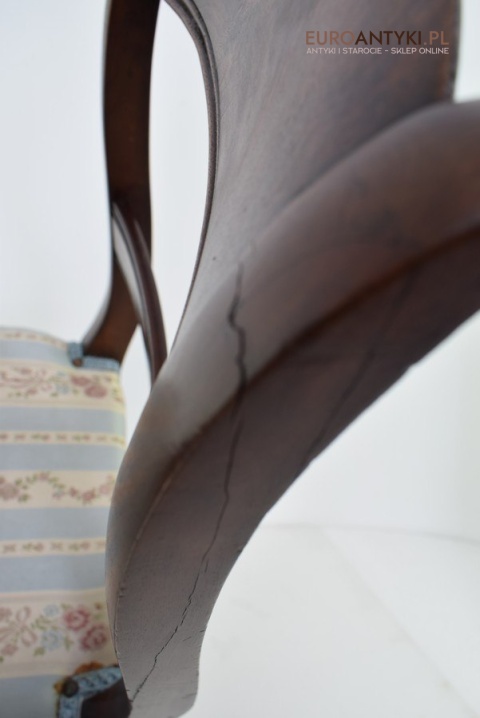 Wiktoriańskie krzesło muzealne oryginalny styl wiktoriański do muzeum dworu
