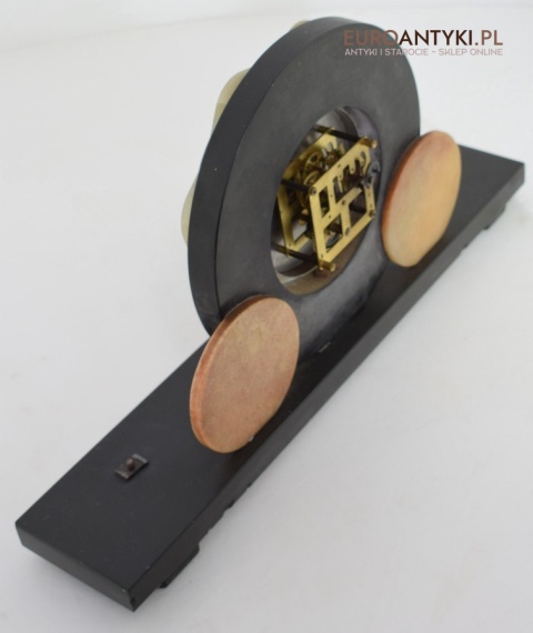 Zabytkowy zegar antyk marmurowy kominkowy na części dla zegarmistrza