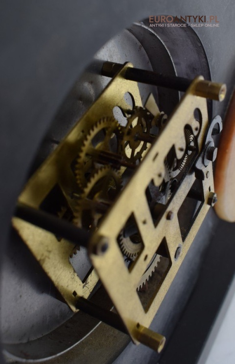 Zabytkowy zegar antyk marmurowy kominkowy na części dla zegarmistrza