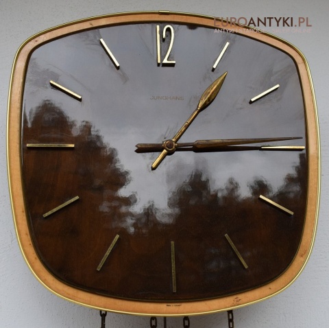 Zegar art deco JUNGHANS sprawny zabytkowy retro vintage