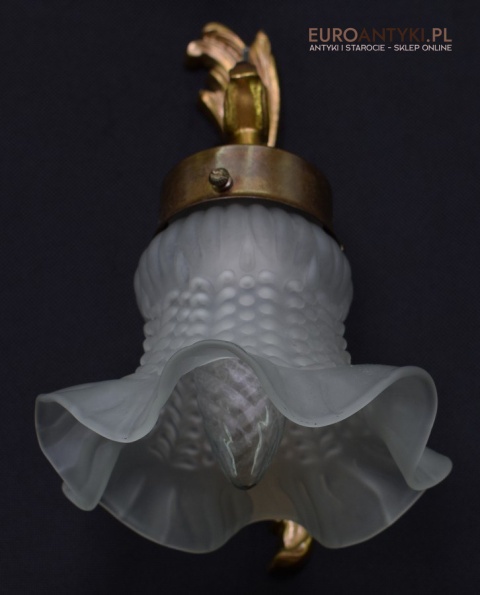 2 kinkiety barokowe rokokowe oświetlenie zabytkowe do sali bankietowej lampy ścienne