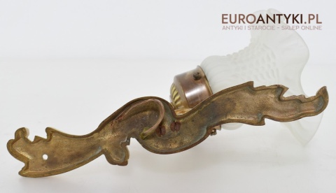 2 kinkiety barokowe rokokowe oświetlenie zabytkowe do sali bankietowej lampy ścienne