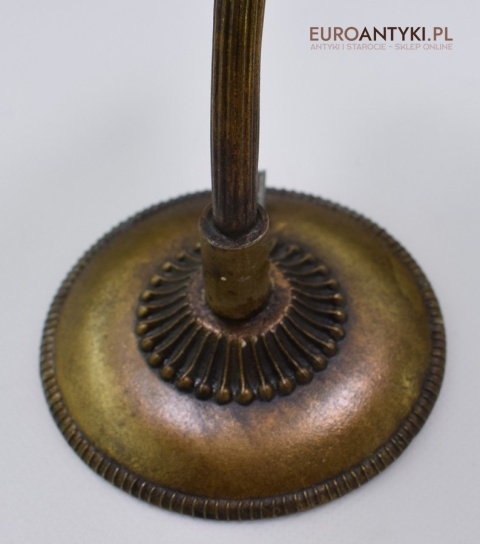 2 secesyjne kinkiety zabytkowe lampki ścienne do dworku