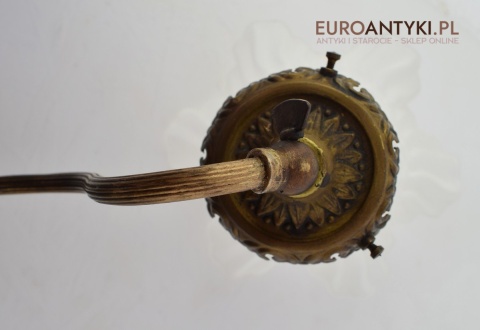 2 secesyjne kinkiety zabytkowe lampki ścienne do dworku