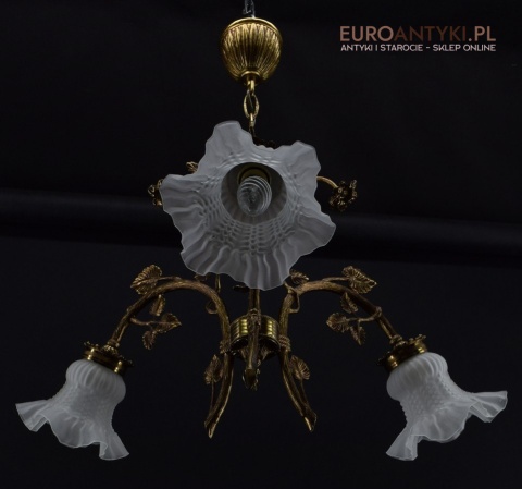 florystyczny żyrandol