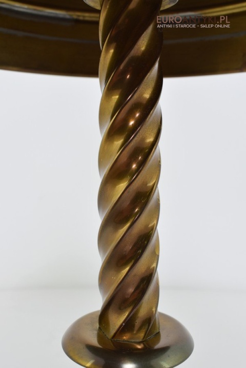 Secesyjna lampa gabinetowa lampka mosiężna do gabinetu antyczna