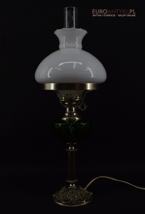 Zabytkowa lampka naftowa retro lampa prowansalska do komnaty zamkowej