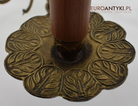 Delikatny żyrandol mosiężny z Włoch lampa książęca do zamku antyki