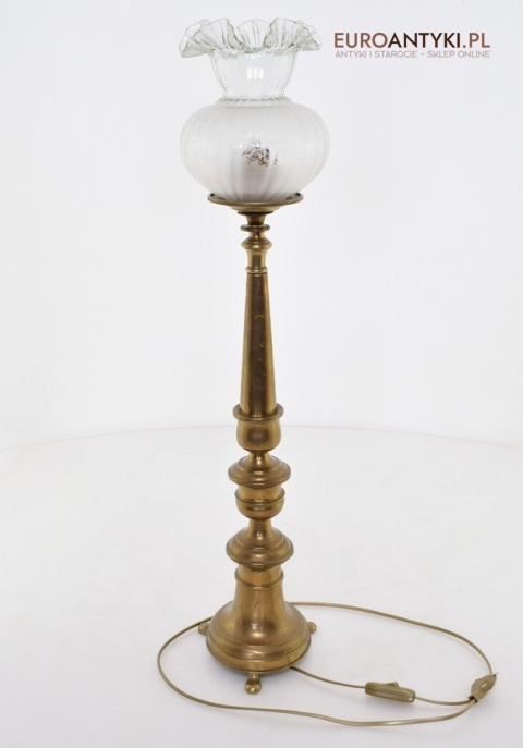 pałacowa lampa stołowa