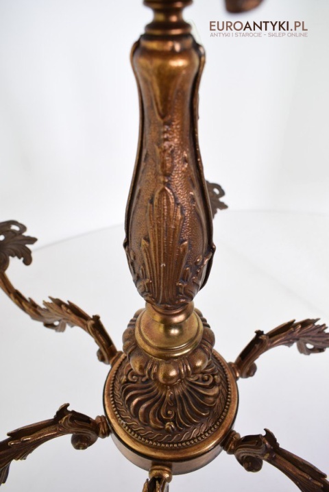 Stare złoto żyrandol barokowy ekskluzywna lampa sufitowa do wykwintnego pomieszczenia