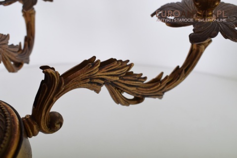 Stare złoto żyrandol barokowy ekskluzywna lampa sufitowa do wykwintnego pomieszczenia