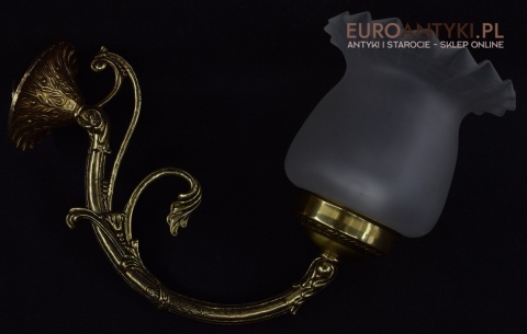 Starodawny kinkiet do lazienki lampa nad zlew oświetlenie retro łazienkowe