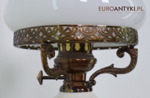 2 ekskluzywne kinkiety z kloszami lampy ścienne pałacowe dekoracyjne antyki