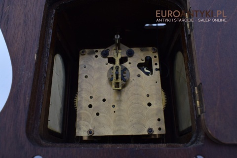 Stary zegar holenderski z atlasem HOLLENDER z szyszkami WUBA J A W