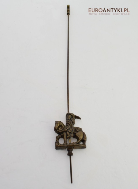 Stary zegar holenderski z atlasem HOLLENDER z szyszkami WUBA J A W