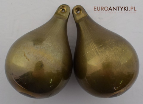 Stary zegar holenderski z atlasem HOLLENDER z szyszkami WUBA J A W