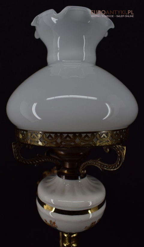 Uroczy kinkiet mosiężny do łazienki ganku lampka ścienna do holu