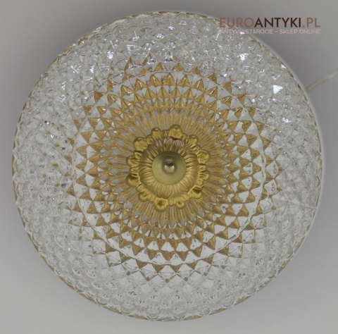 Zwis pałacowy lampa sufitowa wisząca do łazienki lub do holu retro lampy