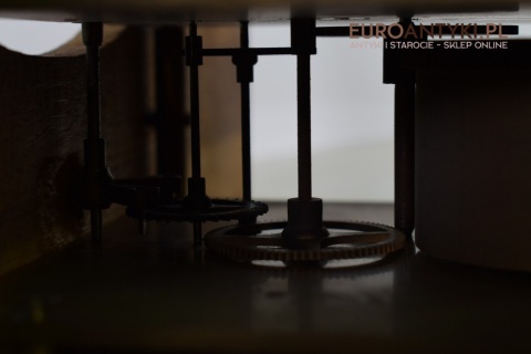 Muzealny zegar dworcowy z lat 1870 BRUXELLES Vandeplancke Tordoir slave clock antyk