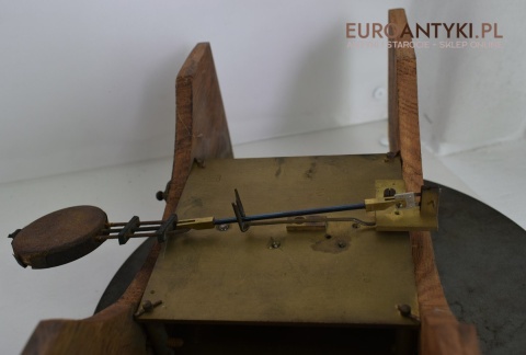 Muzealny zegar dworcowy z lat 1870 BRUXELLES Vandeplancke Tordoir slave clock antyk