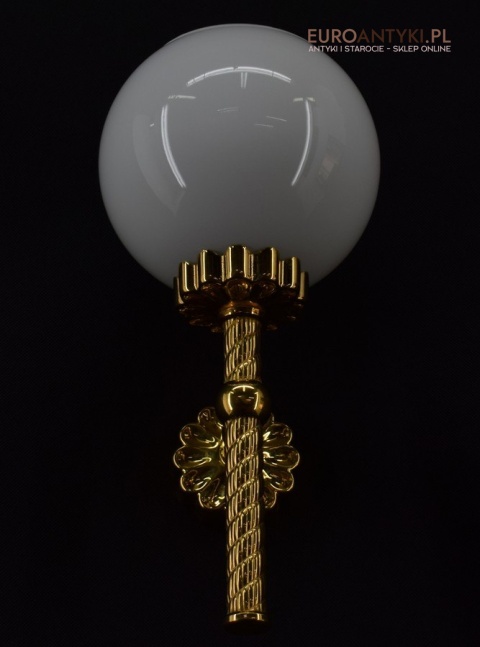 Łazienkowe kinkiety stylowe lampki ścienne pozłacane retro vintage oświetlenie ekskluzywne