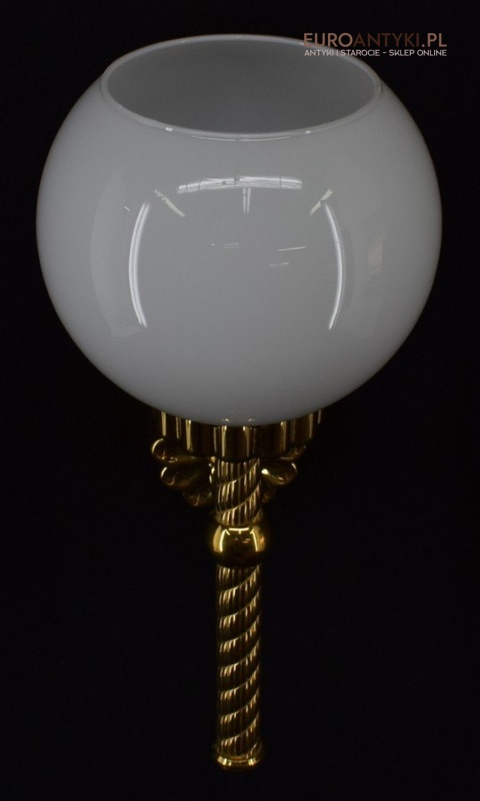 Łazienkowe kinkiety stylowe lampki ścienne pozłacane retro vintage oświetlenie ekskluzywne