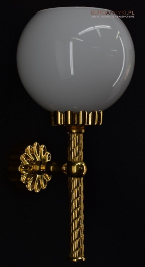 Łazienkowe kinkiety stylowe lampki ścienne pozłacane retro vintage oświetlenie ekskluzywne