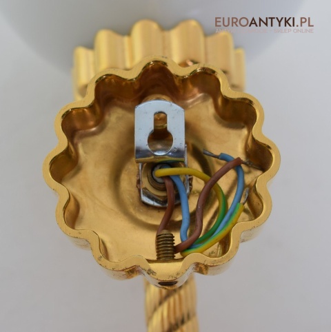 Łazienkowe kinkiety stylowe lampki ścienne pozłacane retro vintage oświetlenie ekskluzywne