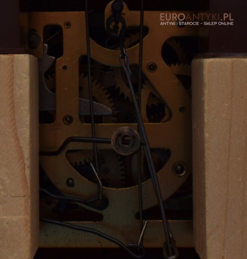 Zegar z Kukułką szwarcwald Engstler Wagowy 8-dniowy MADE IN WEST GERMANY - HUBERT HERR - TRIBERG