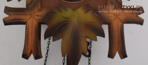 Zegar z Kukułką szwarcwald Engstler Wagowy 8-dniowy MADE IN WEST GERMANY - HUBERT HERR - TRIBERG