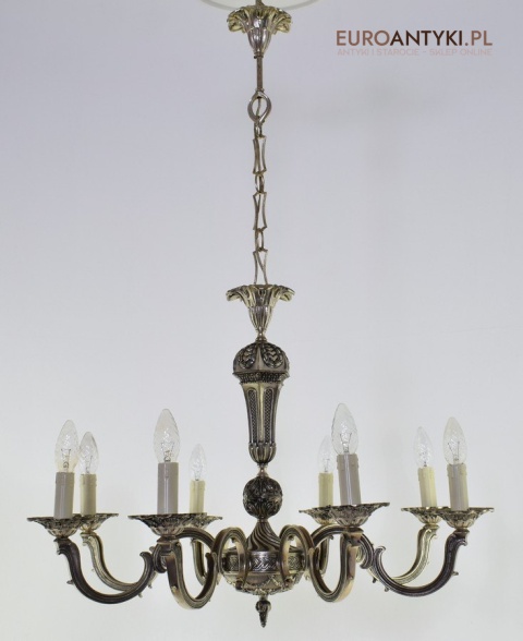 żyrandol srebrny do pałacu