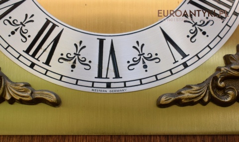 Antyk. Stary zegar HERMLE wiszący ścienny 3 obicążniki. Wybija piękną melodie co 15 minut