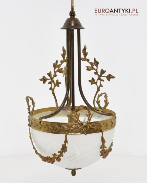 lampa secesyjna sufitowa