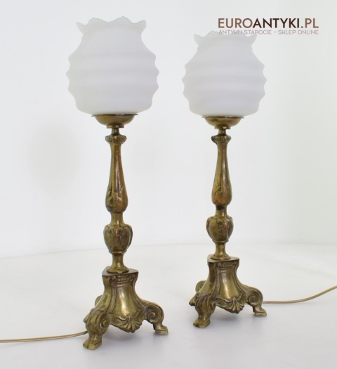 zabytkowe lampy stołowe