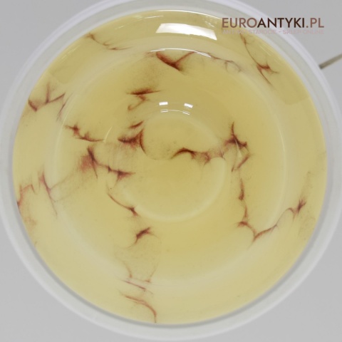 Oświetlenie Art Deco lampa sufitowa marmurkowe szkło. Retro lampy do domu.