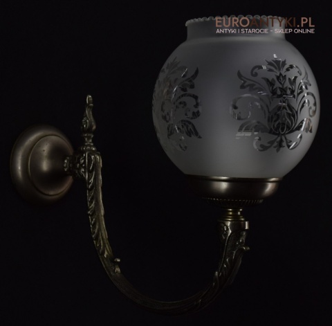 Srebrne kinkiety salonowe lampy ścienne do łazienki ganku holu oświetlenie retro