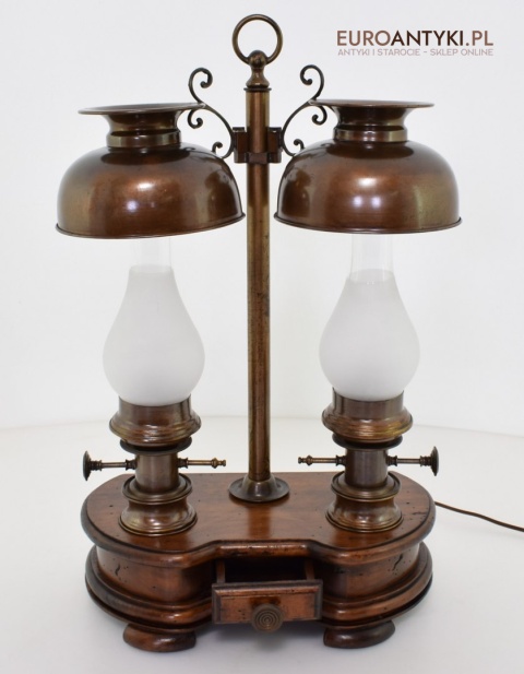 lampa z antykwariatu