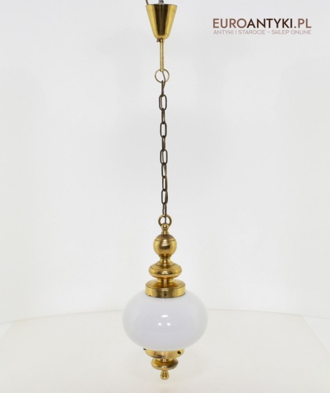 zlota lampa wisząca