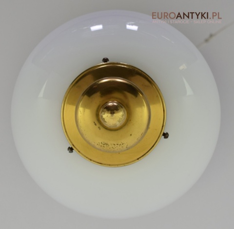 zwis sufitowa szklana kula