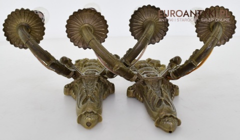 sklep z antycznymi lampami