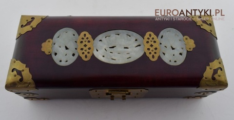 dekoracyjna szkatułka na biżuterie