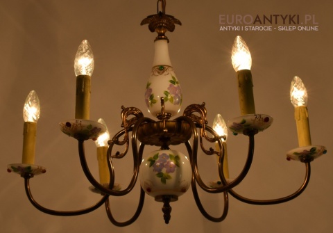 żyrandol do wiejskiej chaty