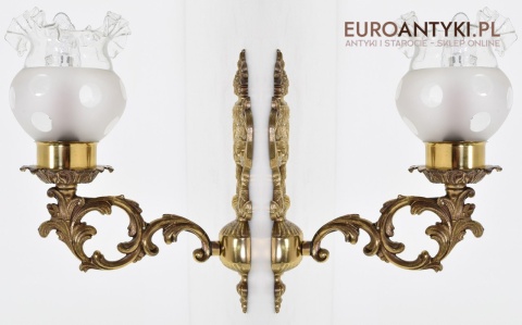 kinkiety z antykwariatu