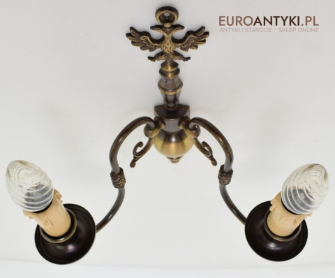 kinkiet z orłem dwugłowym