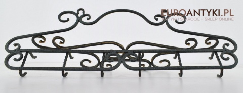 shabby wieszak na kurtki