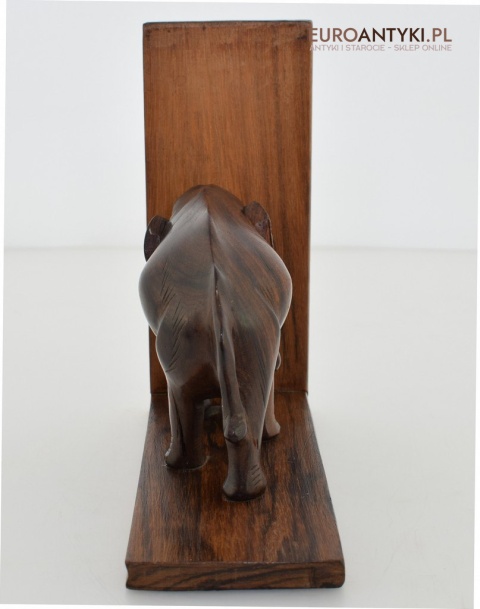 podpórki do książek słoń