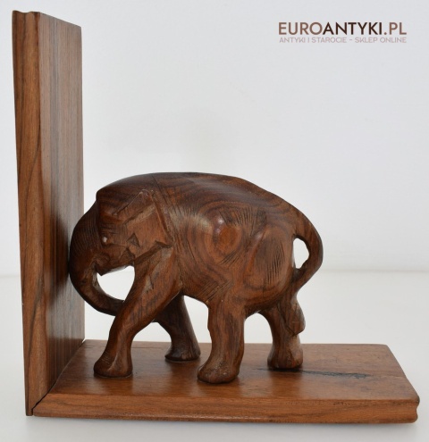 słoń podpórki do książek