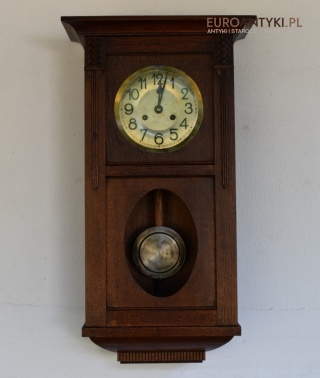 Schlenker & Kienzle zegar zabytkowy skrzyniowy. Antyki do domu.