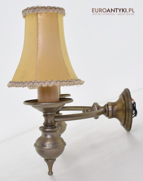 lampka na ścianę shabby chic