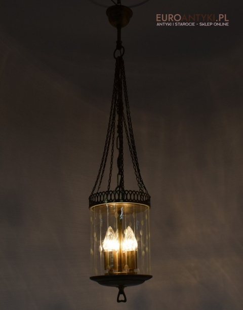 zabytkowa lampa wisząca